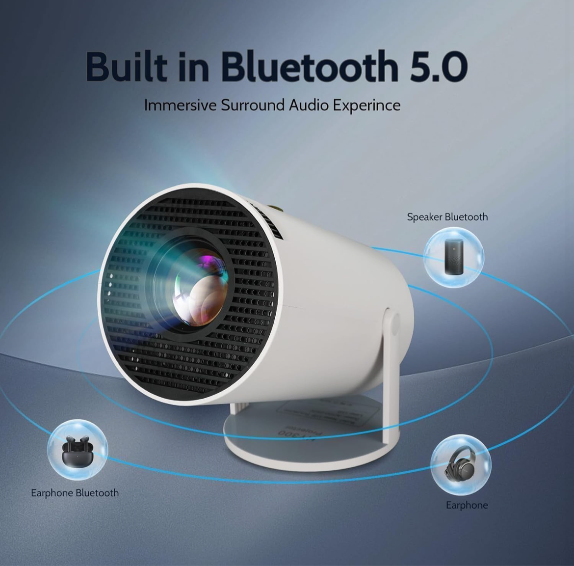 SMART PROJECTOR 4K HD WITH ANDROID 11 AHMEDABAD SHOPPINGS