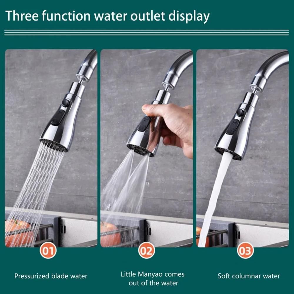 3 Modes Kitchen Sink Faucet 0796fc-4c