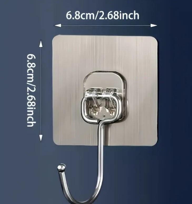 Golden Large Hooks for Hanging (Pack of 10) 0796fc-4c