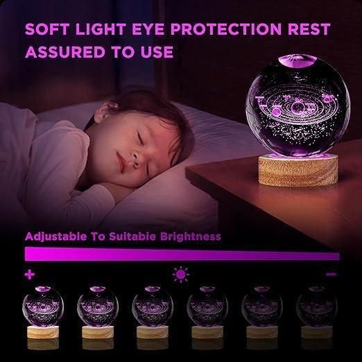 3D Crystal Lamp Ball (Assorted Design) 0796fc-4c