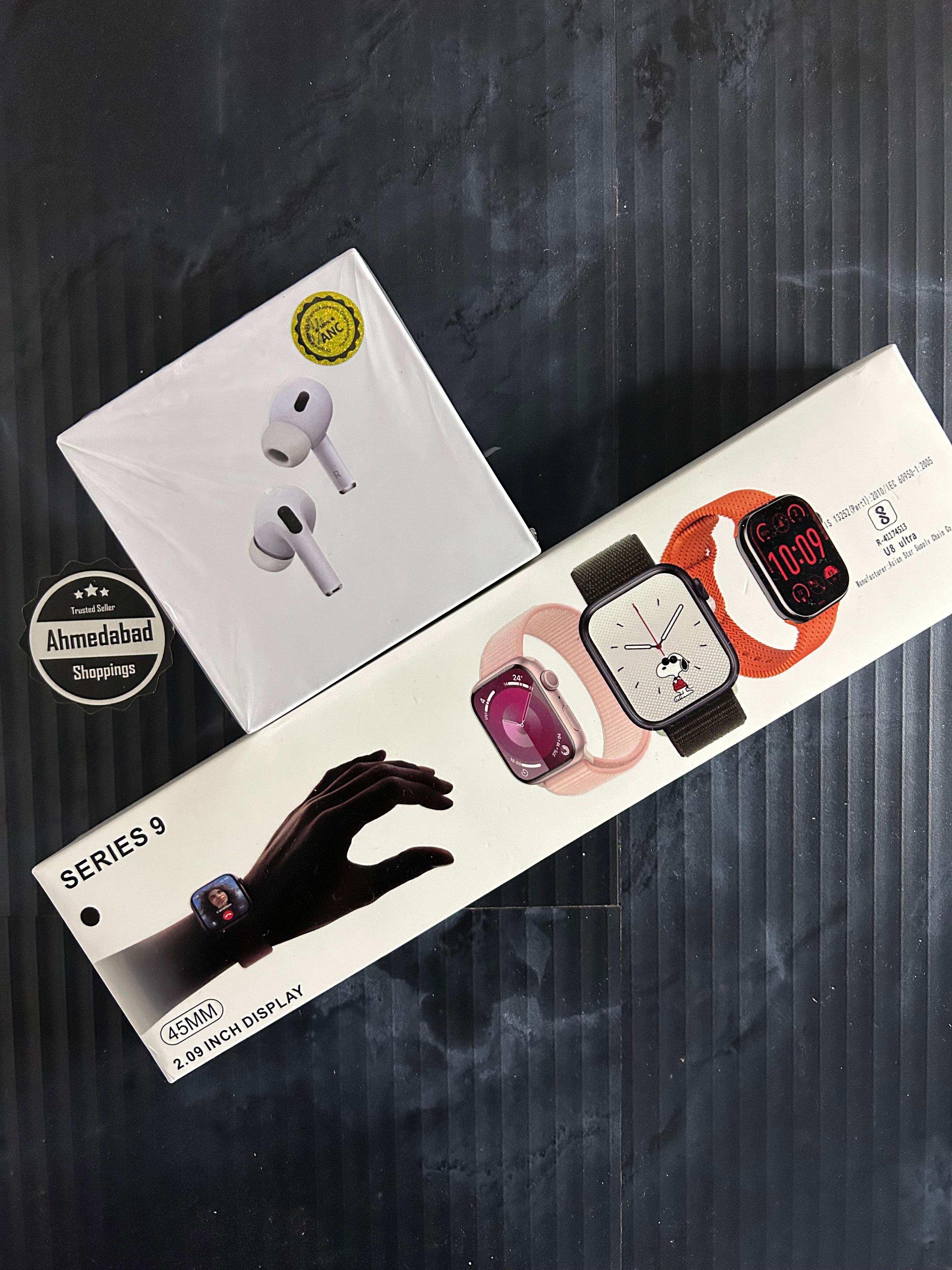 SERIES9 And AirPods Pro2 COMBO AHMEDABAD SHOPPINGS