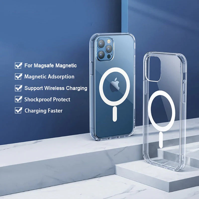 iPhone Transparent Magesafe Case / Cover