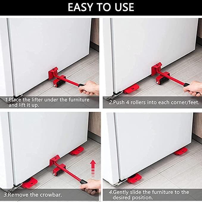 Heavy Furniture Lifter Tools with Sliders for Easy and Safe Shifting 0796fc-4c